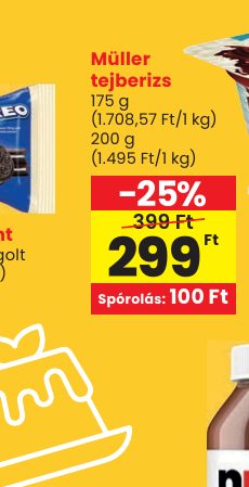 Müller tejberizs