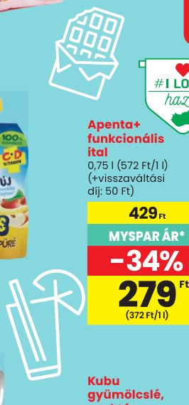 Apenta+ funkcionális ital