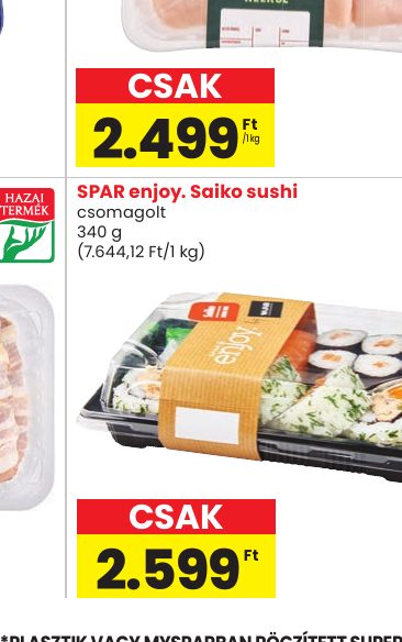 SPAR enjoy. Saiko sushi