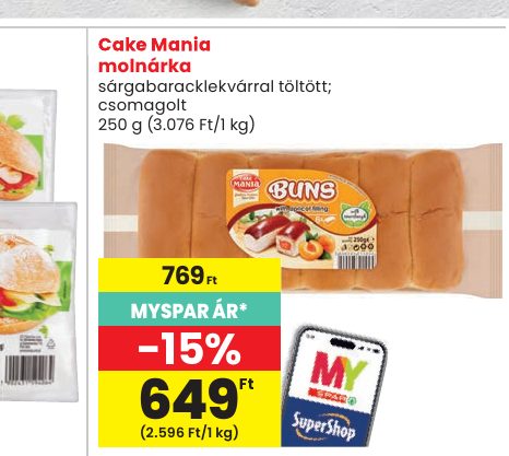 Cake Mania molnárka