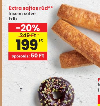 Extra sajtos rúd**