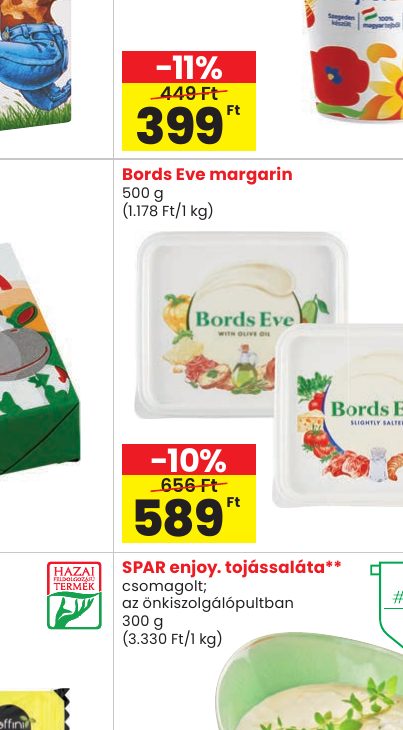 Bords Eve margarin
