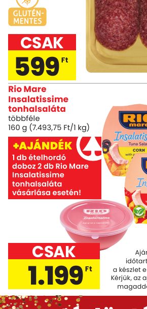 Rio Mare Insalatissime tonhalsaláta