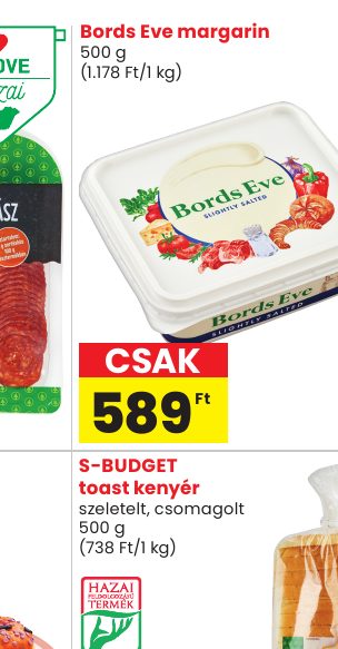 Bords Eve margarin