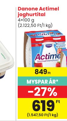 Danone Actimel joghurtital