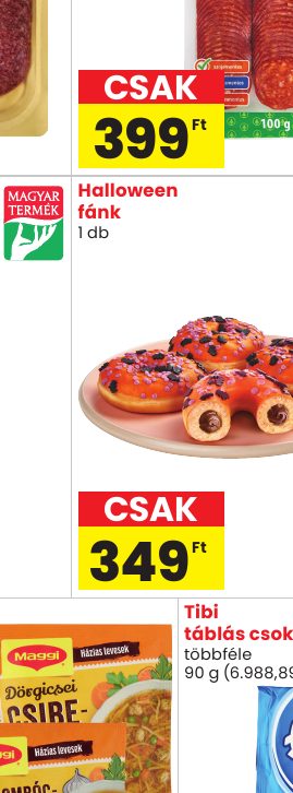 Halloween fánk