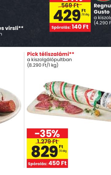 Pick téliszalámi**