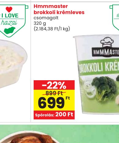 Hmmmaster brokkoli krémleves