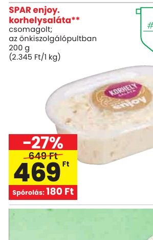 SPAR enjoy. korhelysaláta**