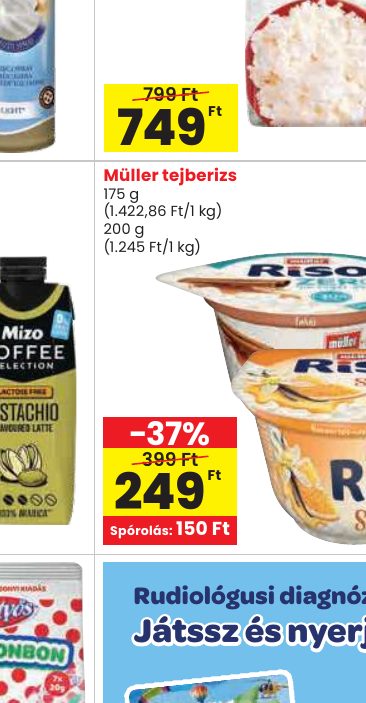 Müller tejberizs