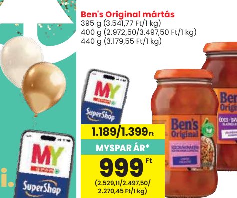 Ben's Original mártás