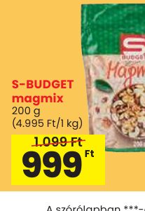 S-BUDGET magmix