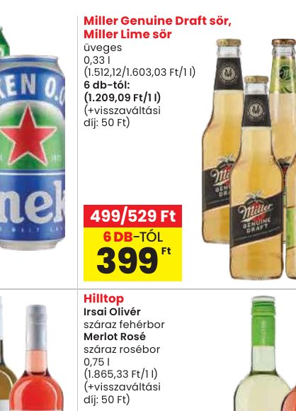 Miller Genuine Draft sör, Miller Lime sör