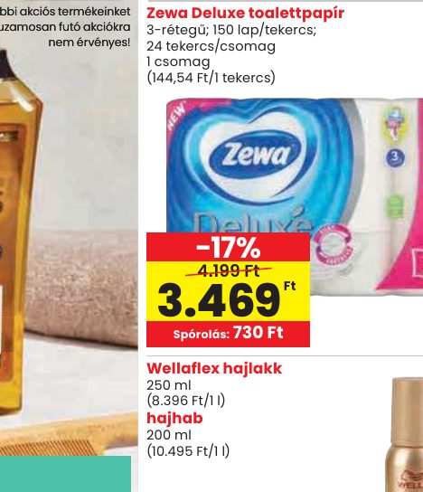 Zewa Deluxe toalettpapír