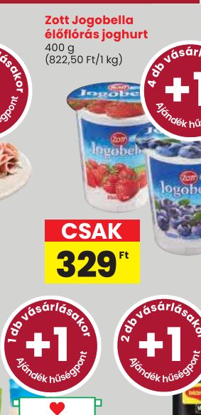 Zott Jogobella élőflórás joghurt