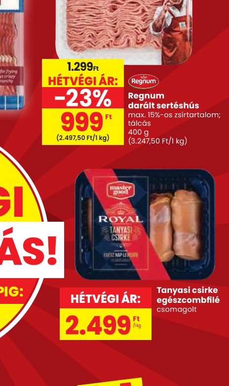 Regnum darált sertéshús