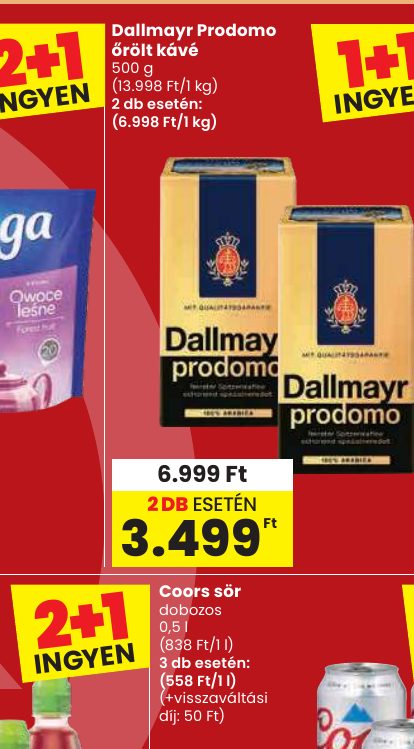 Dallmayr Prodomo őrölt kávé