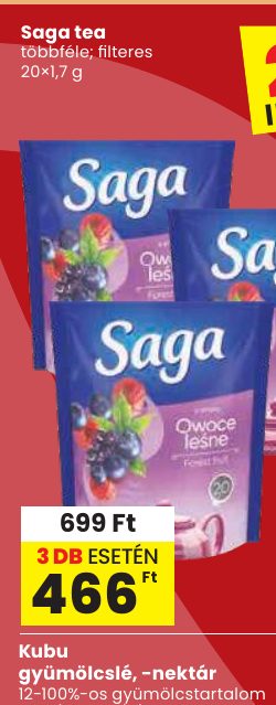 Saga tea