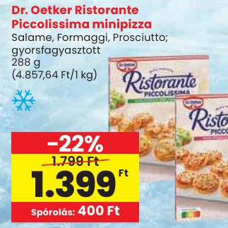 Dr. Oetker Ristorante Piccolissima minipizza