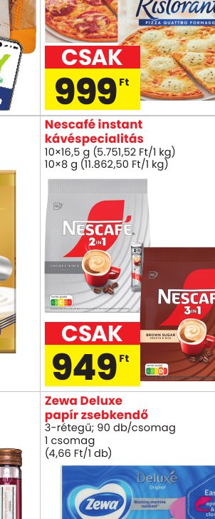 Nescafé instant kávéspecialitás