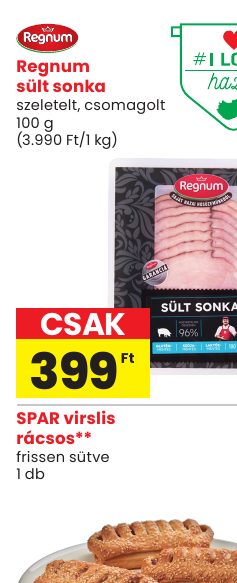 Regnum sült sonka