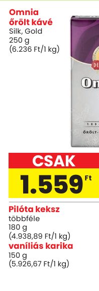 Omnia őr lt kávé