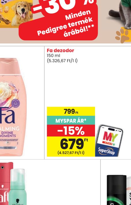 Fa dezodor