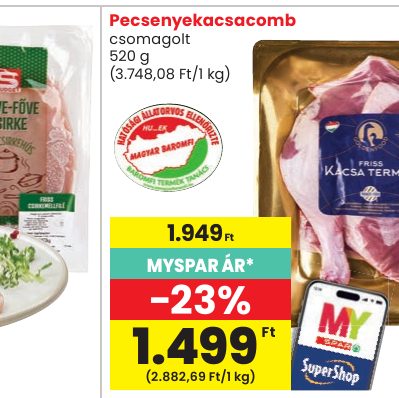 Pecsenyekacsacomb