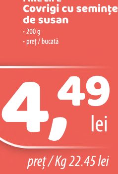 Fine Life Covrigi Cu Semințe De Susan
