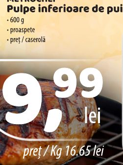 Metrochef Pulpe Inferioare De Pui