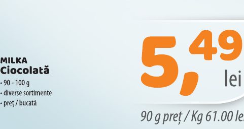 Milka Ciocolată