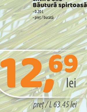 Cava D’oro Băutură Spirtoasă