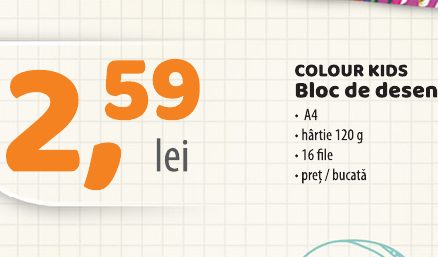 Colour Kids Bloc De Desen