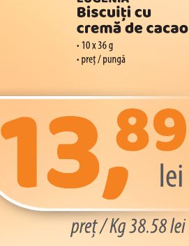 Eugenia Biscuiți Cu Cremă De Cacao