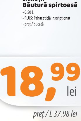 Săniuța Băutură Spirtoasă