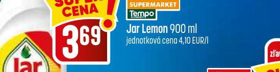 Jar Lemon 900 ml