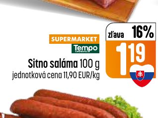 Sitno saláma 100 g