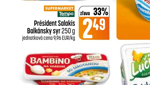 Président Salakis Balkánsky syr 250 g