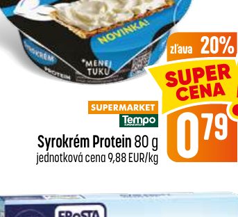 Syrokrém Protein 80 g