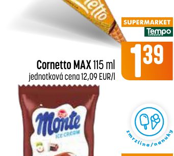 Cornetto MAX 115 ml