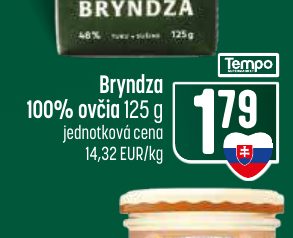 Bryndza 100% ovčia 125 g