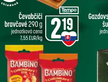 Čevabčiči bravčové 290 g