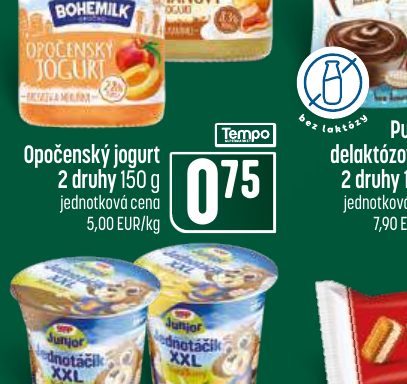 Opočenský jogurt 2 druhy 150 g