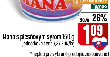 Mana s plesňovým syrom 150 g