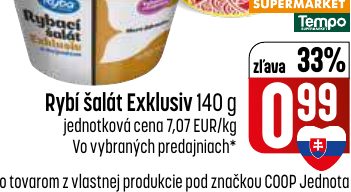 Rybí šalát Exklusiv 140 g