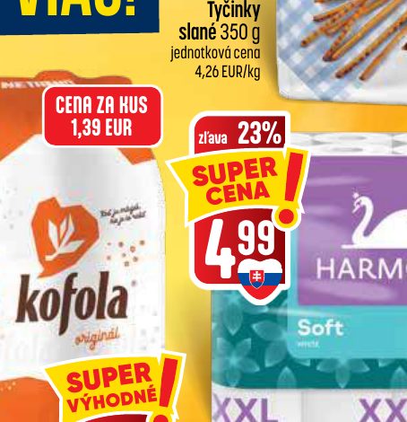 CENA ZA KUS 1,39 EUR