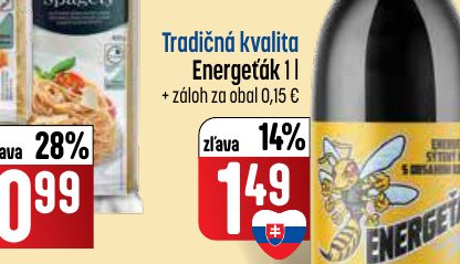 Tradičná kvalita Energeťák 1 l