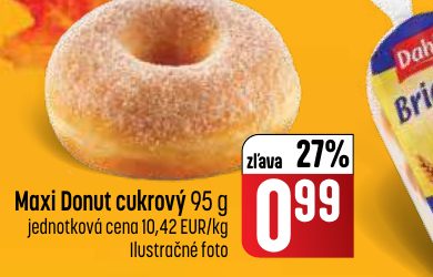 Maxi Donut cukrový 95 g