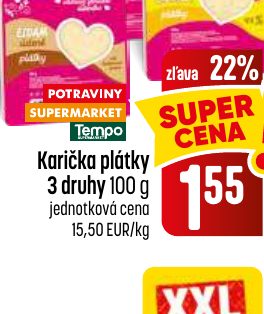 Karička plátky 3 druhy 100 g