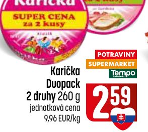 Karička Duopack 2 druhy 260 g